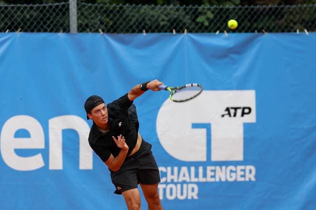 Benito Sanchez Martinez (GER), ATP, Tennis Herren Challenger Schwaben Open, Herren, Tennis, Qualifikationsrunde, 17.08.2025 Augsburg Bayern Deutschland