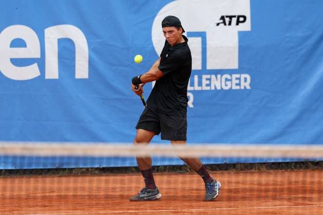 Benito Sanchez Martinez (GER), ATP, Tennis Herren Challenger Schwaben Open, Herren, Tennis, Qualifikationsrunde, 17.08.2025 Augsburg Bayern Deutschland