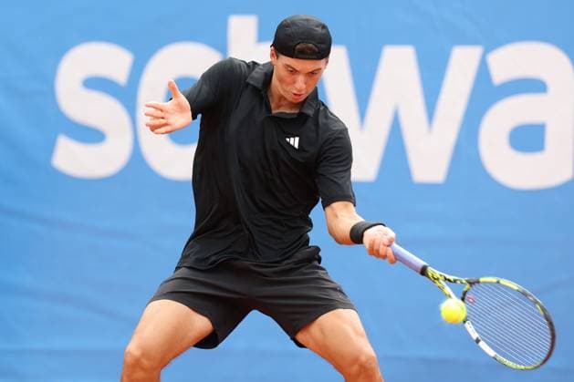 Benito Sanchez Martinez (GER), ATP, Tennis Herren Challenger Schwaben Open, Herren, Tennis, Qualifikationsrunde, 17.08.2025 Augsburg Bayern Deutschland