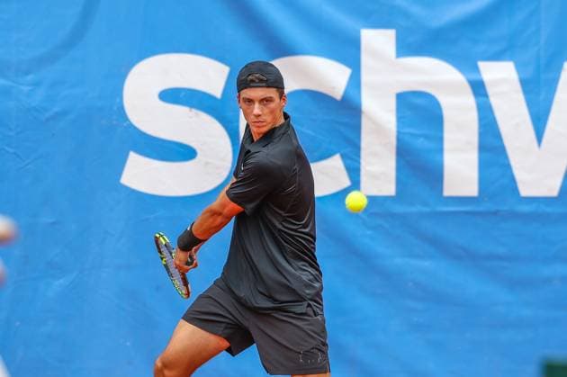 Benito Sanchez Martinez (GER), ATP, Tennis Herren Challenger Schwaben Open, Herren, Tennis, Qualifikationsrunde, 17.08.2025 Augsburg Bayern Deutschland