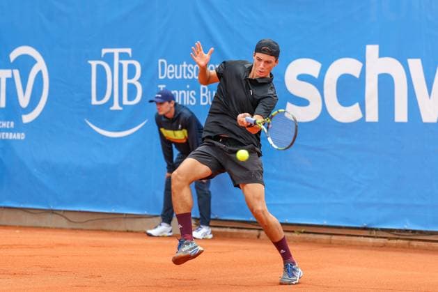 Benito Sanchez Martinez (GER), ATP, Tennis Herren Challenger Schwaben Open, Herren, Tennis, Qualifikationsrunde, 17.08.2025 Augsburg Bayern Deutschland
