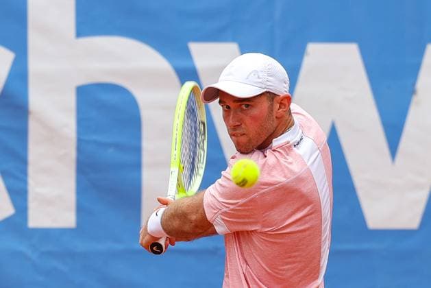 Jeremy Schifris (GER), ATP, Tennis Herren Challenger Schwaben Open, Herren, Tennis, Qualifikationsrunde, 17.08.2025 Augsburg Bayern Deutschland