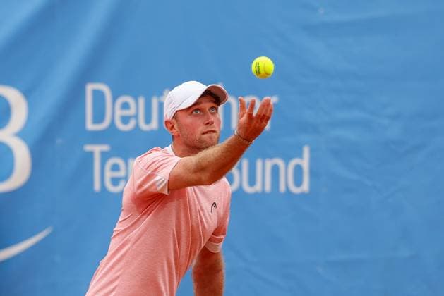 Jeremy Schifris (GER), ATP, Tennis Herren Challenger Schwaben Open, Herren, Tennis, Qualifikationsrunde, 17.08.2025 Augsburg Bayern Deutschland