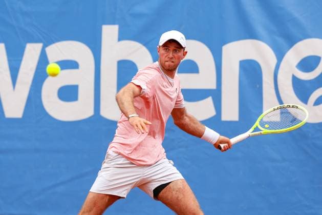 Jeremy Schifris (GER), ATP, Tennis Herren Challenger Schwaben Open, Herren, Tennis, Qualifikationsrunde, 17.08.2025 Augsburg Bayern Deutschland