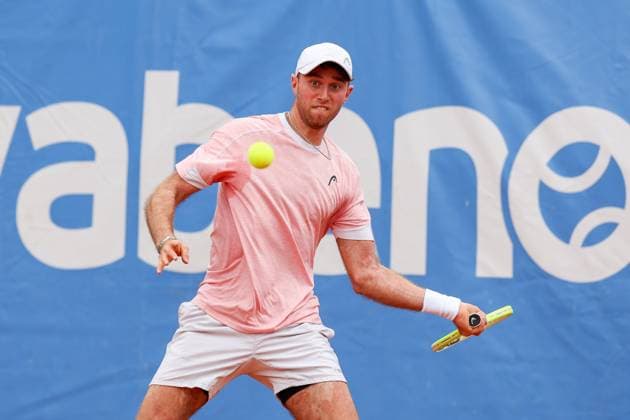 Jeremy Schifris (GER), ATP, Tennis Herren Challenger Schwaben Open, Herren, Tennis, Qualifikationsrunde, 17.08.2025 Augsburg Bayern Deutschland