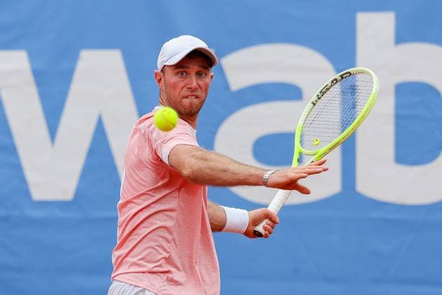 Jeremy Schifris (GER), ATP, Tennis Herren Challenger Schwaben Open, Herren, Tennis, Qualifikationsrunde, 17.08.2025 Augsburg Bayern Deutschland