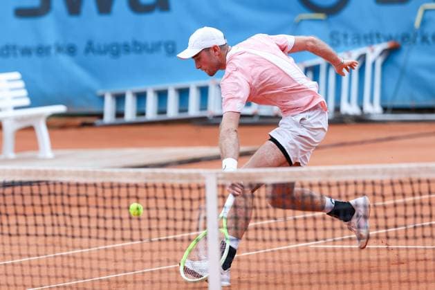 Jeremy Schifris (GER), ATP, Tennis Herren Challenger Schwaben Open, Herren, Tennis, Qualifikationsrunde, 17.08.2025 Augsburg Bayern Deutschland