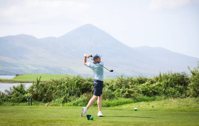 REPRO FREE *PRESS RELEASE NO REPRODUCTION FEE* EDITORIAL USE ONLY AIG Irish Men s Amateur Close Championships, Westport, Mayo 17 8 2025 Stuart Grehan Stuart Grehan 17 8 2025  Copyright: x INPHO TomxMaherx TEK_5499