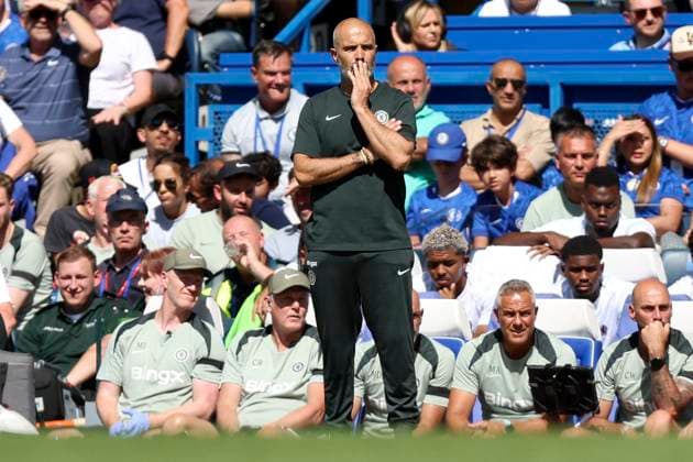 Chelsea v Crystal Palace - Premier League Enzo Maresca, Head Coach of Chelsea on the side line during the Premier League match between Chelsea and Crystal Palace at Stamford Bridge on August 17, 2025 in London, England. London Stamford Bridge England United Kingdom Copyright: xNigelxFrench Sportsphoto APLx 14132982