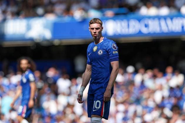 17th August 2025; Stamford Bridge, Chelsea, London, England: Premier League Football, Chelsea versus Crystal Palace; Cole Palmer of Chelsea  KatiexChan