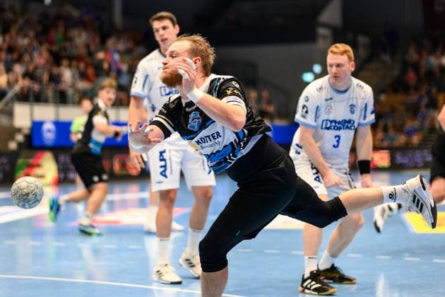 Peter, Walz (Kreislaeufer, ThSV Eisenach, 14) GER, Thueringen, ThSV Eisenach gegen TBV Lemgo Lippe, Wartburg Cup Eisenach 2025, Handball, Saison 2025 2026, Sonntag, 17.08.2025 GER, Thueringen, ThSV Eisenach gegen TBV Lemgo Lippe, Wartburg Cup Eisenach 2025, Handball, Saison 2025 2026, Sonntag, 17.08.2025 Eisenach Copyright: xEibner-Pressefoto MartinxHerbstx EP_MHT