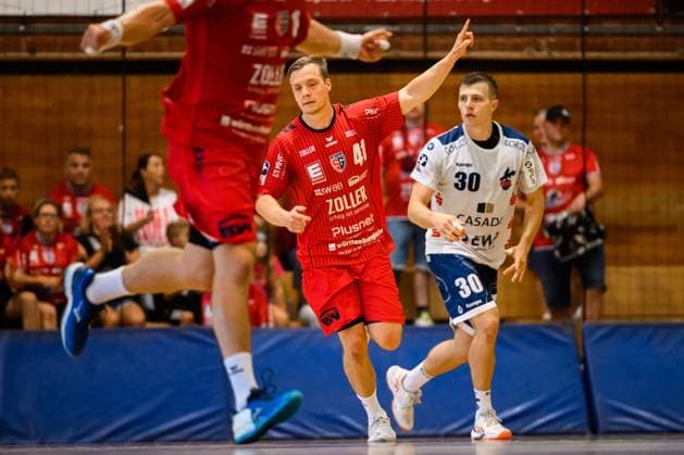 Bietigheim: HBL - 25 26 - DHB-Pokal - SG BBM Bietigheim - VfL Potsdam Till Hermann (Bietighiem) Bietigheim-Bissingen Halle am Viadukt Baden-Württemberg Deutschland