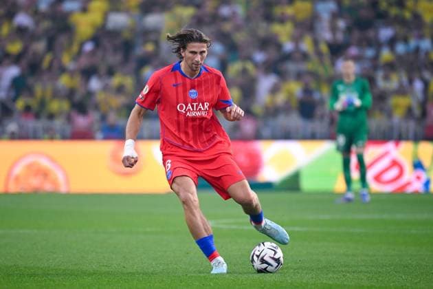 FOOTBALL : Nantes vs PSG - Ligue 1 - 17 08 2025 Illia Zabarnyi ( 6 - PSG ) during the Ligue 1match between FC Nantes and Paris Saint Germain at Stade de la Beaujoire on August 17, 2025 in Nantes, France. ( Photo by Dante Badano PsnewZ ) - NantesFrance  Copyright: xDantexBadanox