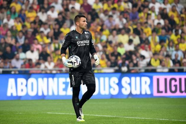 FC Nantes v Paris Saint-Germain FC - Ligue 1 McDonald s 2025 2026 01 Anthony LOPES (fcn) during the Ligue 1 McDonald s match between FC Nantes and Paris Saint-Germain FC at Stade de la Beaujoire on August 17, 2025 in Nantes, France. Nantes France  Copyright: xFEPx 776348097