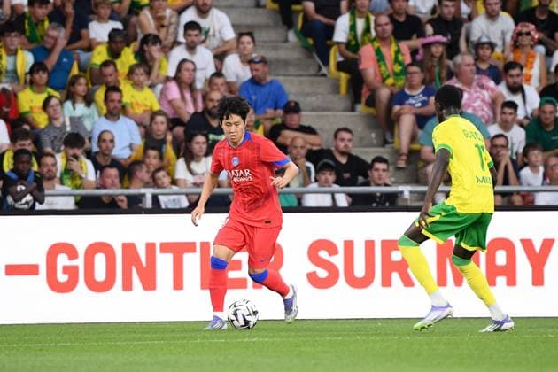 FC Nantes v Paris Saint-Germain FC - Ligue 1 McDonald s 2025 2026 19 Lee KANG IN (psg) during the Ligue 1 McDonald s match between FC Nantes and Paris Saint-Germain FC at Stade de la Beaujoire on August 17, 2025 in Nantes, France. Nantes France  Copyright: xFEPx 776348097