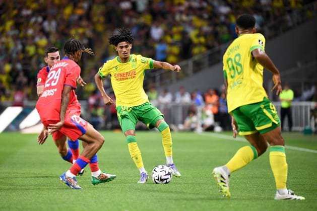 FC Nantes v Paris Saint-Germain FC - Ligue 1 McDonald s 2025 2026 90 Yassine BENHATTAB (fcn) during the Ligue 1 McDonald s match between FC Nantes and Paris Saint-Germain FC at Stade de la Beaujoire on August 17, 2025 in Nantes, France. Nantes France  Copyright: xFEPx 776348097