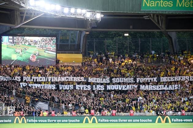 FC Nantes v Paris Saint-Germain FC - Ligue 1 McDonald s 2025 2026 Illustration during the Ligue 1 McDonald s match between FC Nantes and Paris Saint-Germain FC at Stade de la Beaujoire on August 17, 2025 in Nantes, France. Nantes France  Copyright: xFEPx 776348097