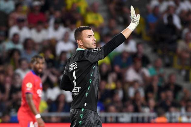 FC Nantes v Paris Saint-Germain FC - Ligue 1 McDonald s 2025 2026 01 Anthony LOPES (fcn) during the Ligue 1 McDonald s match between FC Nantes and Paris Saint-Germain FC at Stade de la Beaujoire on August 17, 2025 in Nantes, France. Nantes France  Copyright: xFEPx 776348097