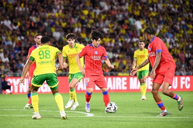 FC Nantes v Paris Saint-Germain FC - Ligue 1 McDonald s 2025 2026 19 Lee KANG IN (psg) during the Ligue 1 McDonald s match between FC Nantes and Paris Saint-Germain FC at Stade de la Beaujoire on August 17, 2025 in Nantes, France. Nantes France  Copyright: xFEPx 776348097