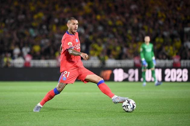 FC Nantes v Paris Saint-Germain FC - Ligue 1 McDonald s 2025 2026 21 Lucas HERNANDEZ (psg) during the Ligue 1 McDonald s match between FC Nantes and Paris Saint-Germain FC at Stade de la Beaujoire on August 17, 2025 in Nantes, France. Nantes France  Copyright: xFEPx 776348097