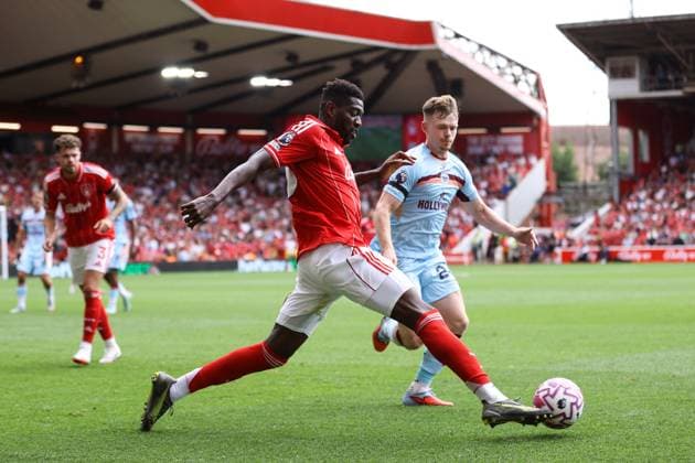 Nottingham Forest v Brentford 17 August 2025, Nottingham - Premier League Football - Nottingham Forest v Brentford - Ibrahim Sangare of Nottingham Forest - Photo: Jacques Feeney Offside. Nottingham UK Copyright: xJacquesxFeeneyx xOffsidexOffside