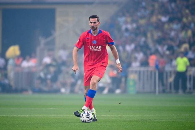FOOTBALL : Nantes vs PSG - Ligue 1 - 17 08 2025 Fabian Ruiz ( 8 - PSG ) during the Ligue 1match between FC Nantes and Paris Saint Germain at Stade de la Beaujoire on August 17, 2025 in Nantes, France. ( Photo by Dante Badano PsnewZ ) - NantesFrance  Copyright: xDantexBadanox