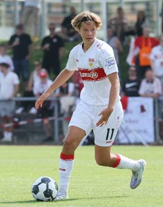 Stuttgart , DFB Pokal Frauen VfB Stuttgart vs. 1. FSV Mainz 05 , Rosa Rückert ( VfB )