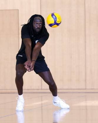 BAU 18.08.2025 Ludwigsburg Volleyball Barock Volleys MTV Ludwigsburg Training, Neuzugang Nyherowo Omene