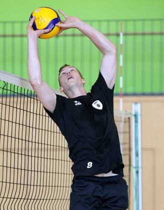 BAU 18.08.2025 Ludwigsburg Volleyball Barock Volleys MTV Ludwigsburg Training, Neuzugang Tomi Saarinen