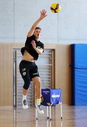 BAU 18.08.2025 Ludwigsburg Volleyball Barock Volleys MTV Ludwigsburg Training, Fabian Anton
