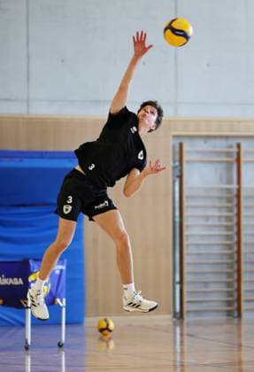 BAU 18.08.2025 Ludwigsburg Volleyball Barock Volleys MTV Ludwigsburg Training, Jonah Dornheim