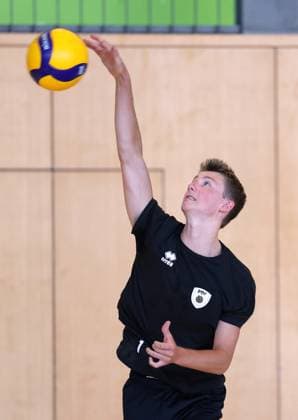 BAU 18.08.2025 Ludwigsburg Volleyball Barock Volleys MTV Ludwigsburg Training, Laurin Schiegl