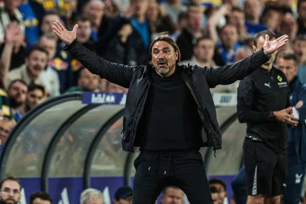 Premier League Leeds United v Everton Daniel Faroe of Leeds United reacts during the Premier League match Leeds United vs Everton at Elland Road, Leeds, United Kingdom, 18th August 2025 (Photo by Mark Cosgrove News Images) Leeds Elland Road West Yorkshire United Kingdom Copyright: xMarkxCosgrove NewsxImagesx