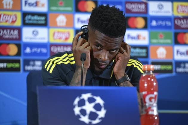 Ahead of Fenerbahce v Benfica - UEFA Champions League ISTANBUL, TURKIYE - AUGUST 19: Nelson Semedo of Fenerbahce attends a press conference, PK, Pressekonferenz ahead of the UEFA Champions League playoff first leg match against Portugal s Benfica team at the Chobani Stadium in Istanbul, Turkiye on August 19, 2025. Arif Hudaverdi Yaman Anadolu Istanbul Turkey. Editorial use only. Please get in touch for any other usage.  Copyright: x2025xAnadoluxArifxHudaverdixYamanx