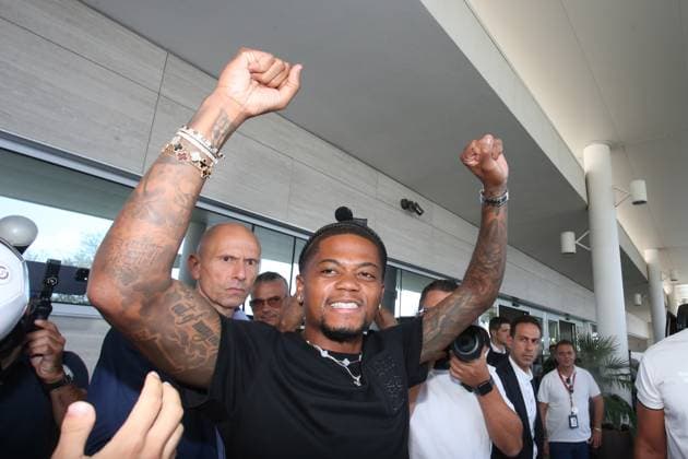2025-08-19 Aeroporto di Ciampino Nella foto: Leon Bailey il nuovo acquisto della Roma ( Foto Gino Mancini ) during AS Roma s new signing Leo Bailey, Other in Rome, Italy, August 18 2025  Copyright: xGinoxMancini IPAxSportx xipa-agency.netx xx IPA_62728450 IPA_Agency_IPA62728450