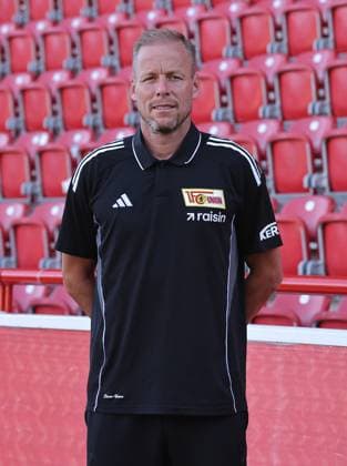 Co Trainer Kevin McKenna; 1.FC Union Berlin FCU Fußball 1.BL Bundesliga Porträttermin Saison 2025 2026 Headshot, Porträt, Portrait, Vorstellung, Präsentation, Pressetermin, GER 19.08.25