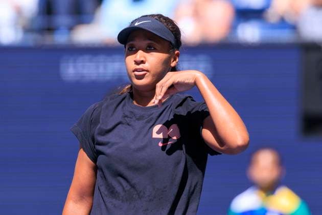 August 19, 2025, Flushing Meadows, New York, USA: Naomi Osaka (in photo) and Gael Monfils during a mix doubles match against Caty McNally and Lorenzo Musetti at the 2025 US Open at USTA Billie Jean King National Tennis Center on Tuesday August 19, 2025 in the Flushing neighborhood of the Queens borough of New York City. JAVIER ROJAS PI Flushing Meadows USA - ZUMAp124 20250819_zaa_p124_010 Copyright: xJavierxRojasx