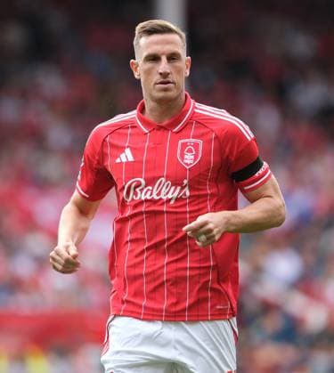 August 17, 2025, Nootingham, United Kingdom: Chris Wood of Nottingham Forest seen in action during the Premier league football match between Nottingham Forest and Brentford FC at City Ground stadium. Final scores; Nottingham Forest 3 : 1 Brentford FC. Nootingham United Kingdom - ZUMAs197 20250817_aab_s197_109 Copyright: xPaulxBonserx
