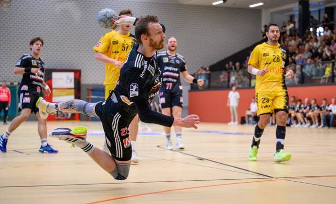 19.08.2025 - Handball - Saison 2025 2026 - Testspiel - Freundschaftsspiel : HC Erlangen HCE - Bregenz Handball - - xwoxzix - Antonio Metzner (27, HC Erlangen HCE )