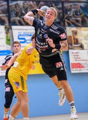 19.08.2025 - Handball - Saison 2025 2026 - Testspiel - Freundschaftsspiel : HC Erlangen HCE - Bregenz Handball - - xwoxzix - Marek Nissen (6, HC Erlangen HCE )