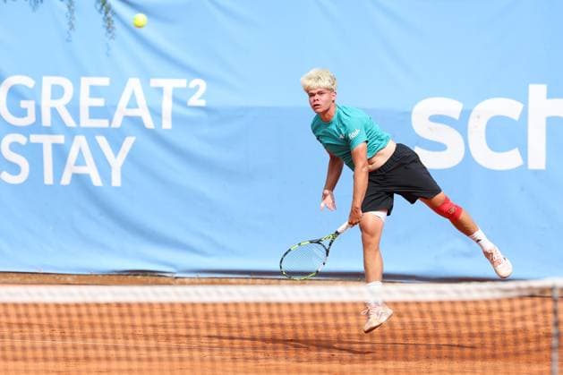Diego Dedura (GER), ATP, Tennis Herren Challenger Schwaben Open, Herren, Achtelfinale, Tennis, 20.08.2025 Augsburg Bayern Deutschland