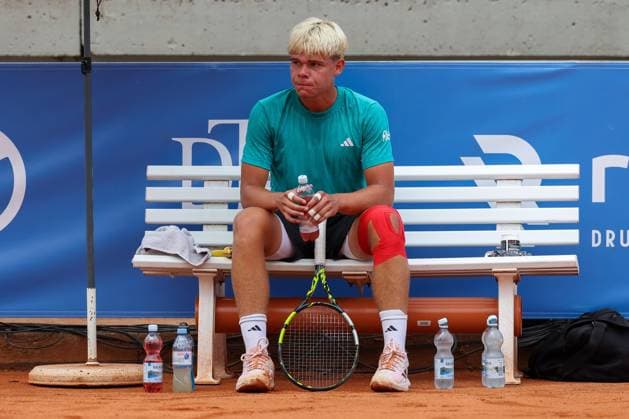 Diego Dedura (GER), ATP, Tennis Herren Challenger Schwaben Open, Herren, Achtelfinale, Tennis, 20.08.2025 Augsburg Bayern Deutschland