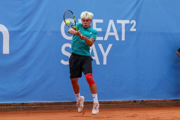 Diego Dedura (GER), ATP, Tennis Herren Challenger Schwaben Open, Herren, Achtelfinale, Tennis, 20.08.2025 Augsburg Bayern Deutschland