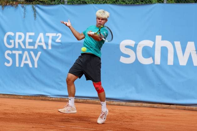 Diego Dedura (GER), ATP, Tennis Herren Challenger Schwaben Open, Herren, Achtelfinale, Tennis, 20.08.2025 Augsburg Bayern Deutschland