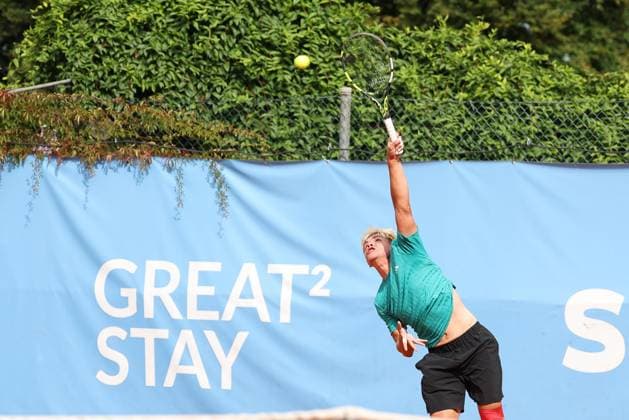Diego Dedura (GER), ATP, Tennis Herren Challenger Schwaben Open, Herren, Achtelfinale, Tennis, 20.08.2025 Augsburg Bayern Deutschland
