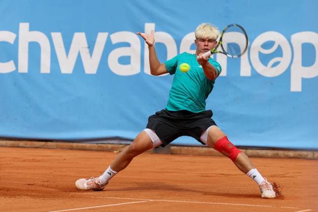 Diego Dedura (GER), ATP, Tennis Herren Challenger Schwaben Open, Herren, Achtelfinale, Tennis, 20.08.2025 Augsburg Bayern Deutschland