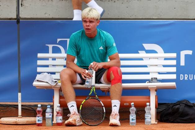 Diego Dedura (GER), ATP, Tennis Herren Challenger Schwaben Open, Herren, Achtelfinale, Tennis, 20.08.2025 Augsburg Bayern Deutschland