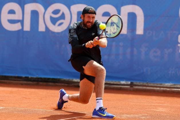 Christoph Negritu (GER), ATP, Tennis Herren Challenger Schwaben Open, Herren, Achtelfinale, Tennis, 20.08.2025 Augsburg Bayern Deutschland