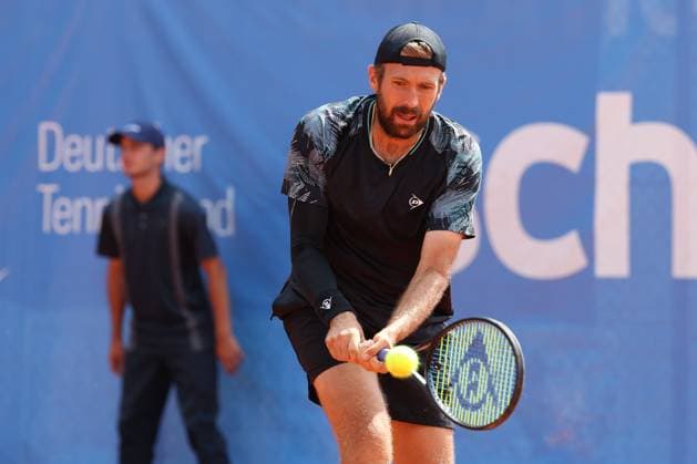 Christoph Negritu (GER), ATP, Tennis Herren Challenger Schwaben Open, Herren, Achtelfinale, Tennis, 20.08.2025 Augsburg Bayern Deutschland