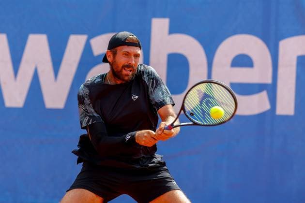 Christoph Negritu (GER), ATP, Tennis Herren Challenger Schwaben Open, Herren, Achtelfinale, Tennis, 20.08.2025 Augsburg Bayern Deutschland